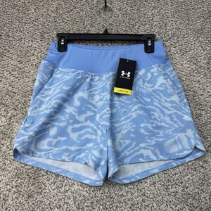 Under Armour Fish Pro oven Shorts Womens Small Horizon/Nimbus Blue New UPF 40